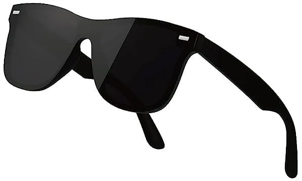 Black Jones Square Sunglasses